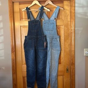 NEW BLUE JEAN Overall + free light blue overall size S